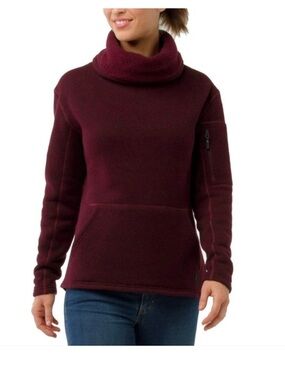 Smartwool Hudson Trail Pullover Women’s Size Small Red